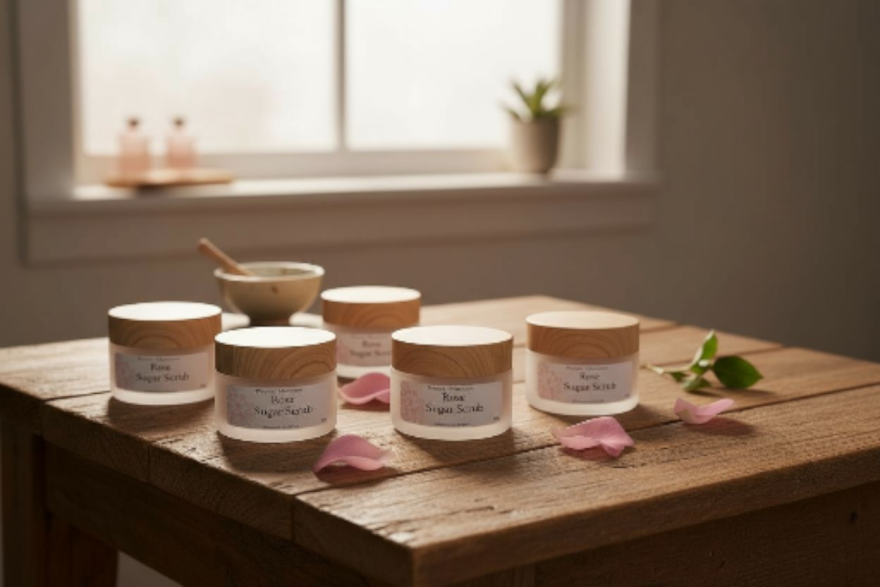 Rose Sugar Scrub - Mini