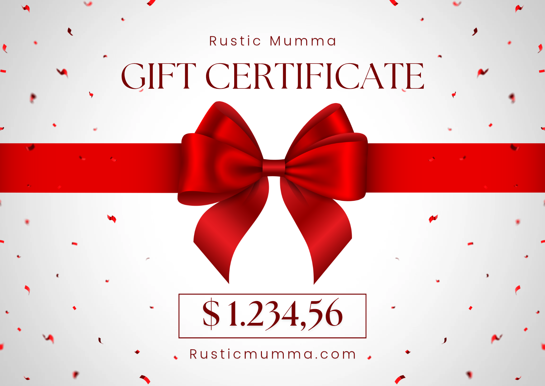Gift Certificate